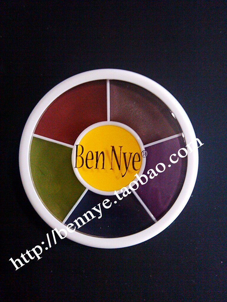 美国ben nye 影视化妆 专业做伤色油彩 塑形油彩 淤青 红肿 发蓝