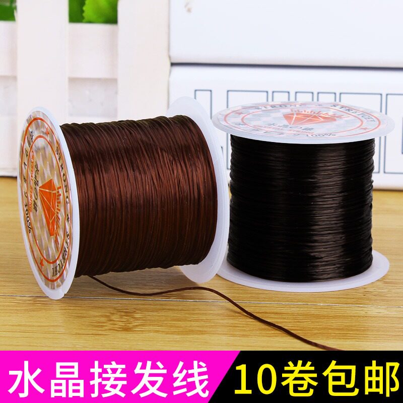 接发线水晶接发绳子接头发图片