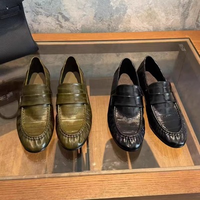 顶奢～row风鳗鱼皮乐福鞋（20天发）