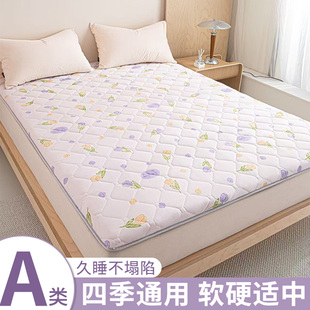 学生宿舍乳胶单人可折叠床垫儿童软垫家用防潮海绵垫卧室租房专用