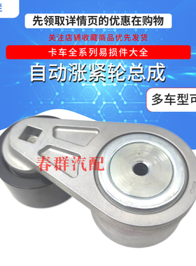 风扇皮带涨紧轮适用云内D20TCIF D19电喷发动机总成惰轮Ｘ207013