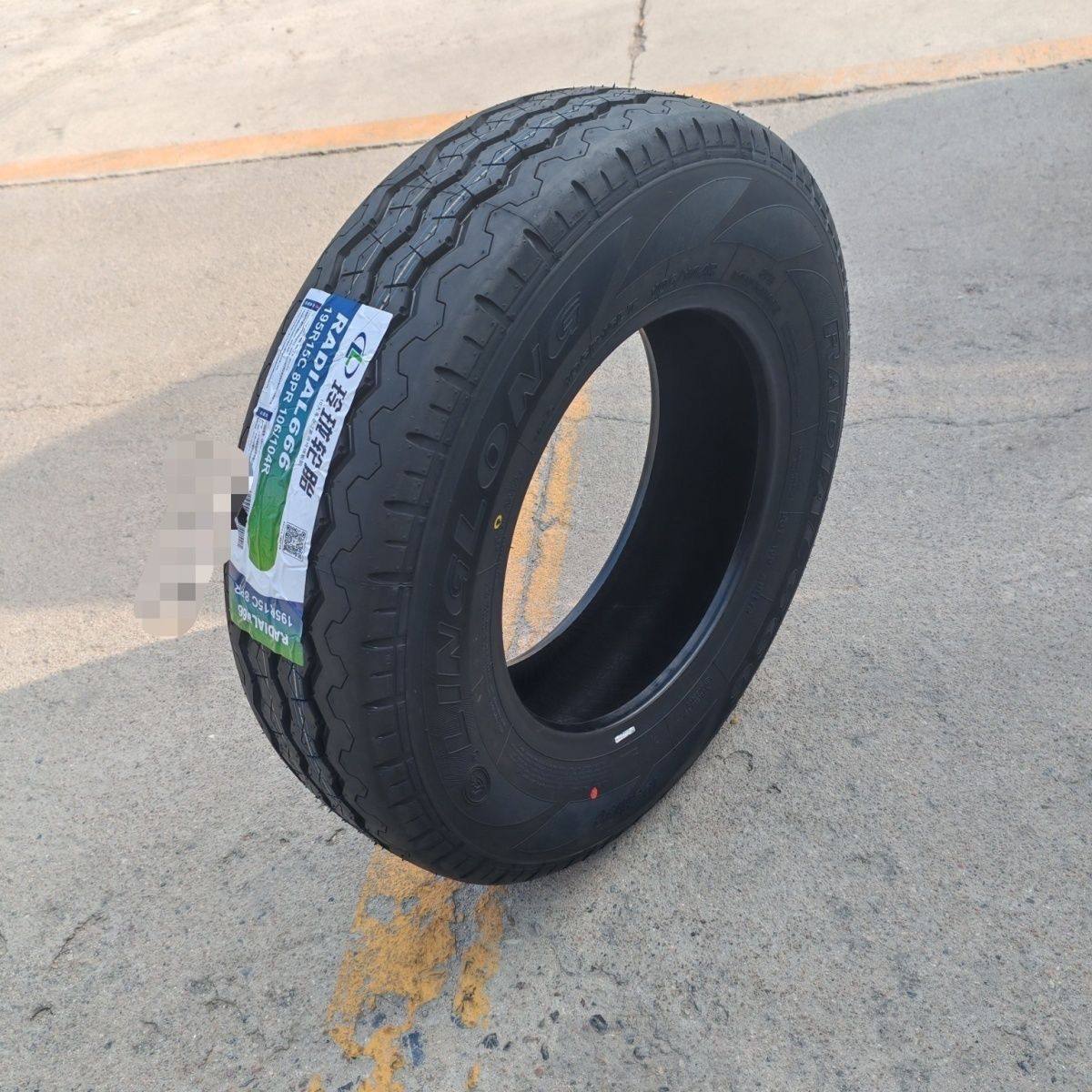 玲珑轮胎195R15C 8PR 加厚适用福田蒙派克S风景G7 G9轮胎195R15LT - 实物图