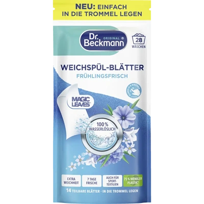 德国Dr. Beckmann洗衣柔软剂护理布 温和护理衣物 易熨烫28片