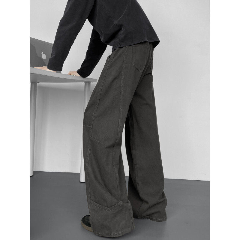 抖音品质美式复古拼接解构宽松休闲工装裤B315-K26032,男装,休闲裤,淘宝优惠券,粉丝福利购,淘宝优惠卷