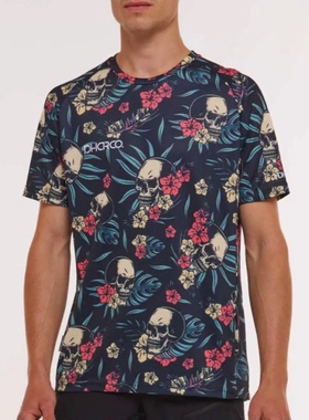 DHARCO速降服短袖山地自行车越野车服速干透气骑行服大码球衣速干