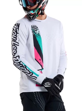 TLD 速降服长袖山地自行车越野车服速干透气骑行服大码球衣速干衣