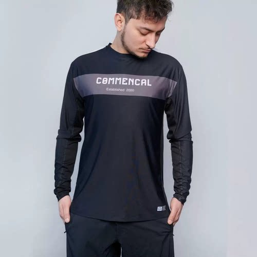Commencal 新款速降服透气骑行服男长袖山地自行车越野透气速降服
