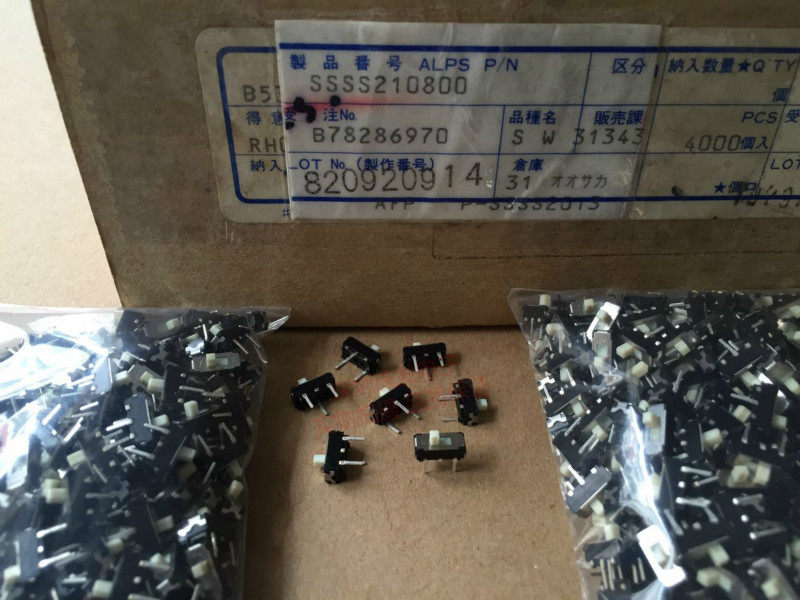Japan ALPS SSSS210800 Toggle Switches 2 rows 2 files 3 feet Slide Switches Pitch 2.54MMin the 3C Digital Accessories, Electronic components market , switch/Button, Slide Switches category - from Buy2taobao.com to provide professional Taobao agent buy service