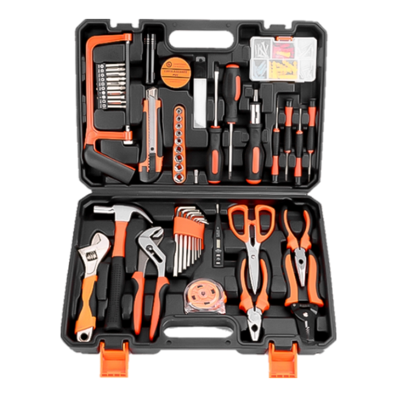 家用工具箱螺丝刀套装手动工具套装电工五金维汽修多功能车载组合