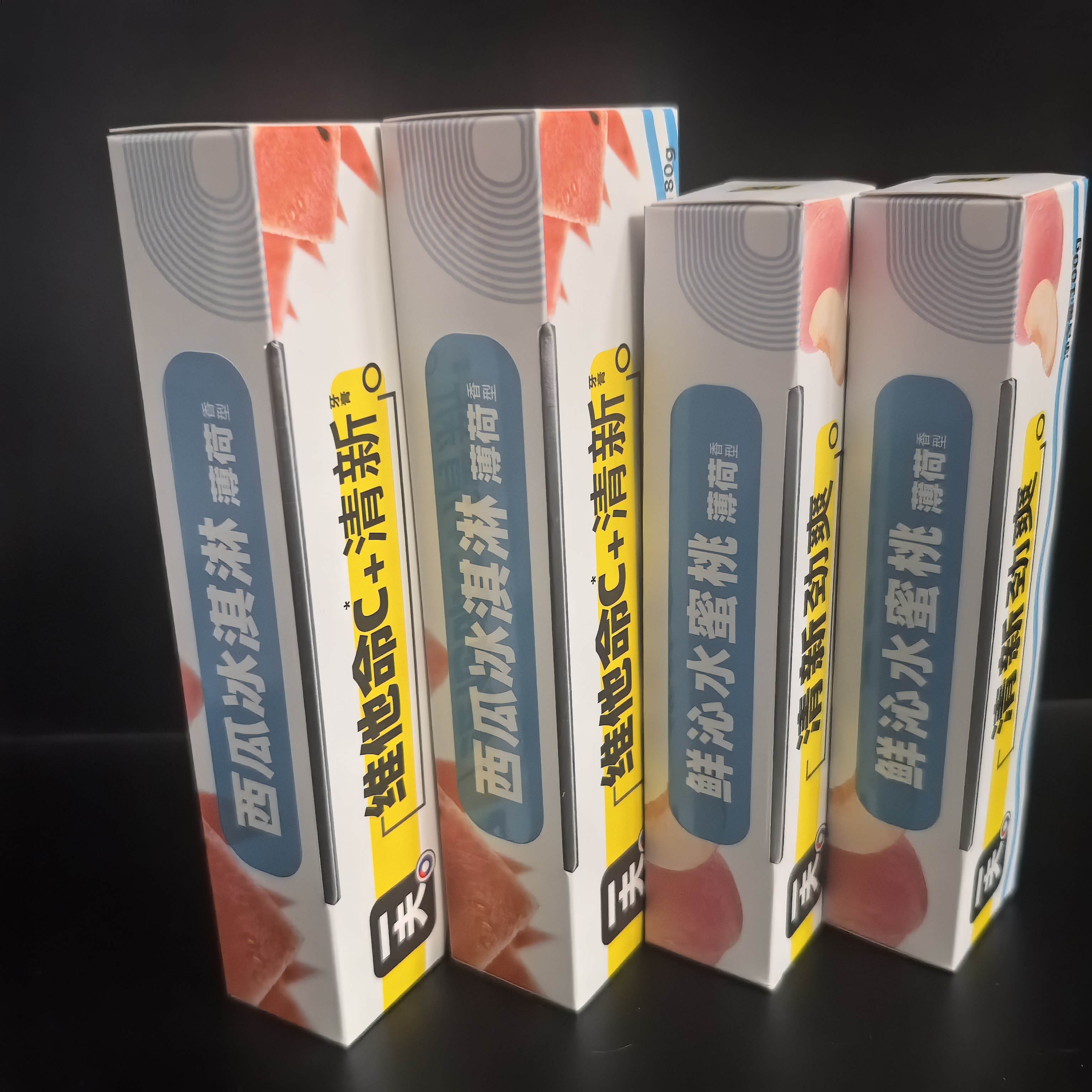 一夫一井牙膏清新口气西瓜冰淇淋柠檬水蜜桃