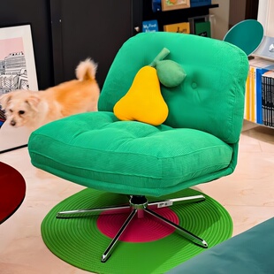 杜威林格单人椅家用阳台客厅休闲旋转沙发椅子设计师网红懒人沙发