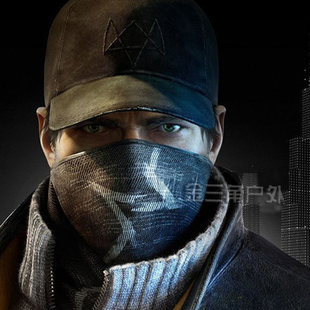 看门狗棒球帽 面罩 面巾 Watch Dogs COS狗哥鸭舌帽 Aiden帽子