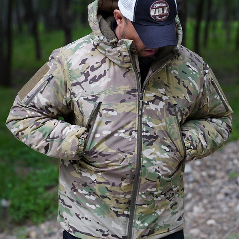 隐忍2.0户外冬季美式重型战术棉服迷彩冬装男棉衣加厚防寒服