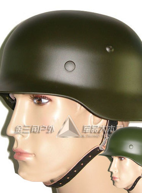 经典德式M35钢盔户外军迷哈雷骑行复古八佰影视防暴防爆战术头盔