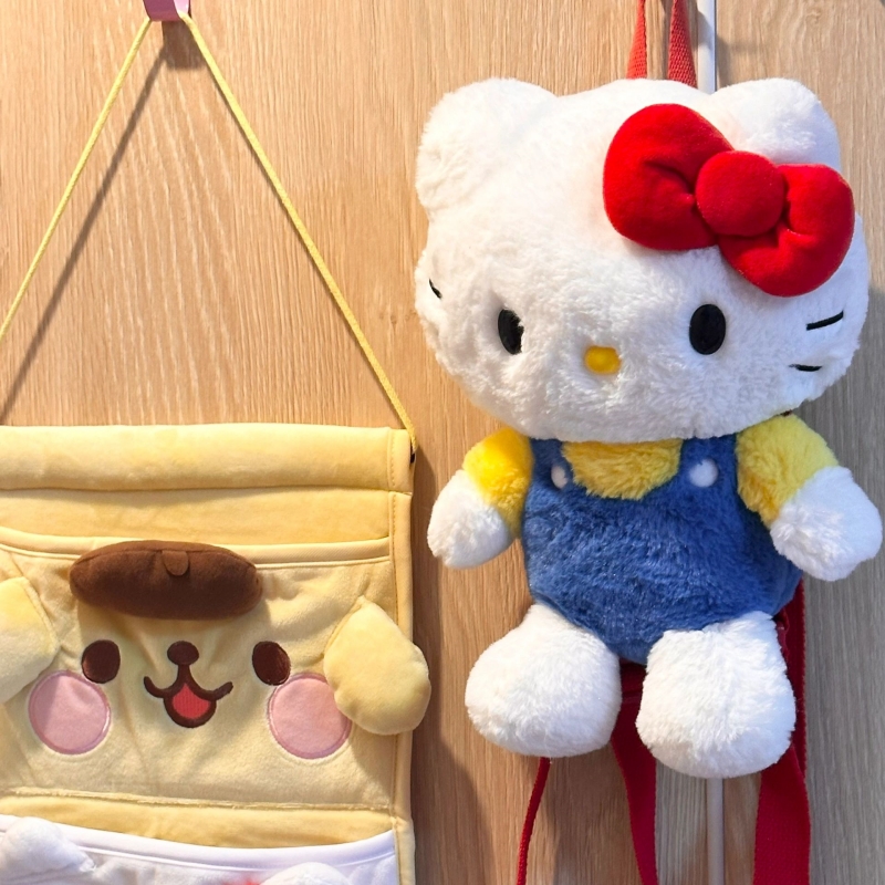 HelloKitty书包凯蒂猫玩偶背包库洛米大耳狗毛绒公仔双肩包女学生