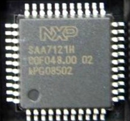 【昌胜电子】SAA7121H PQFP44 视频解码器 显示器芯片