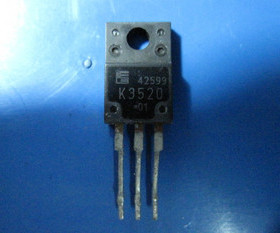 【昌胜电子】进口原装拆机测好场效应三极管 K3520