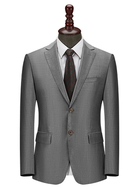 吉家断码185A190A170B精纺羊毛商务西服毛料单西服职业装