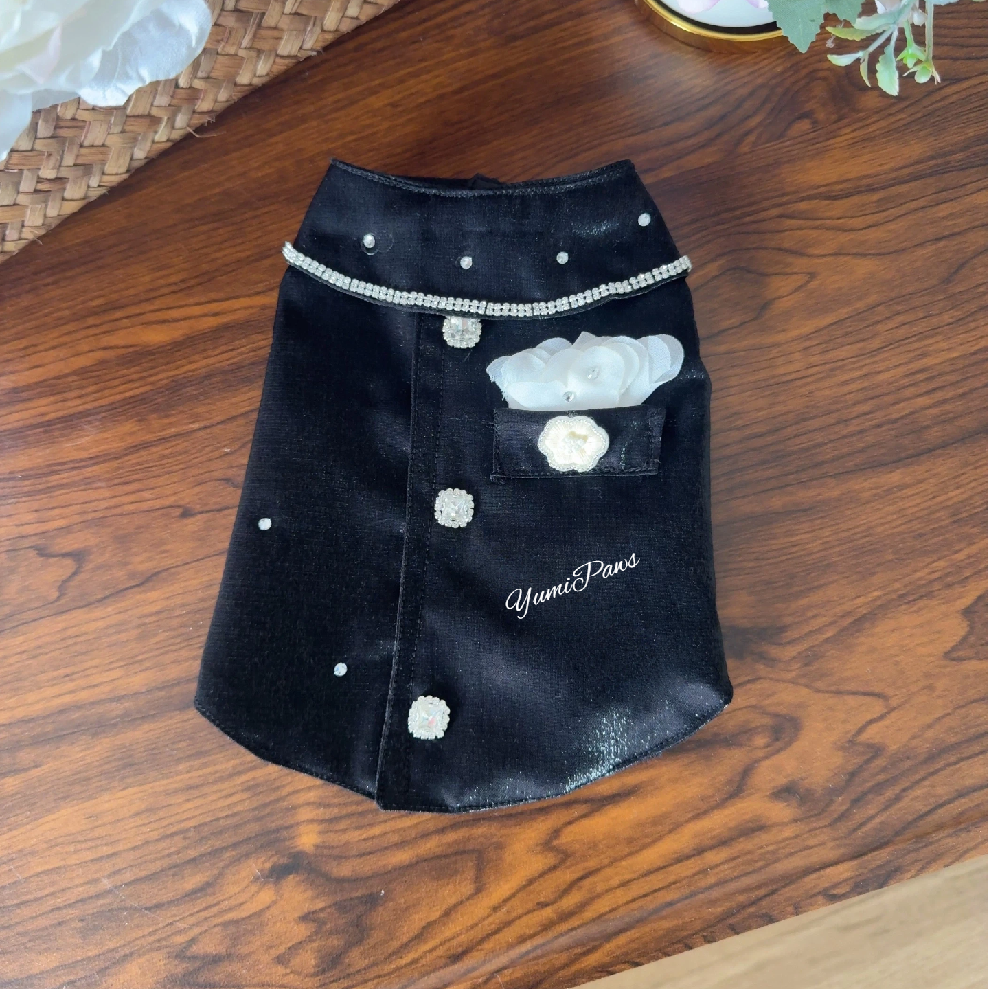YumiPaws宠物西装小型犬婚礼送戒指公狗生日礼服泰迪马尔济斯