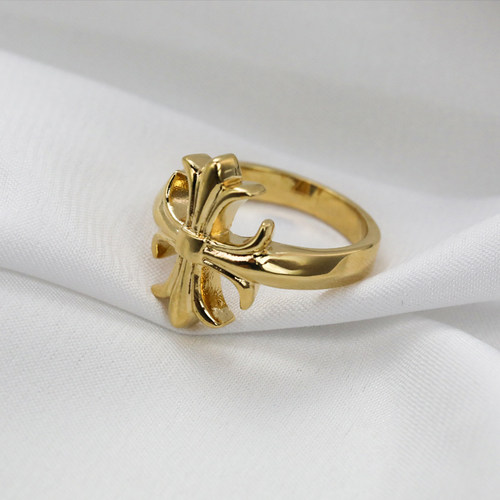 VanessaMooney鸢尾花十字架戒指