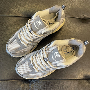 正品530男鞋百搭休闲运动鞋春夏季女鞋厚底老爹鞋轻便透气跑步鞋