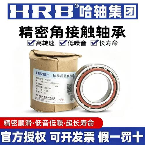 HRB 哈尔滨角接触球轴承 7200 7201 7202 7203 7204 ACTA P5
