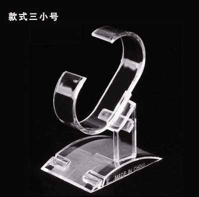 Прозрачные акриловые часы, пластиковый стенд, трубка