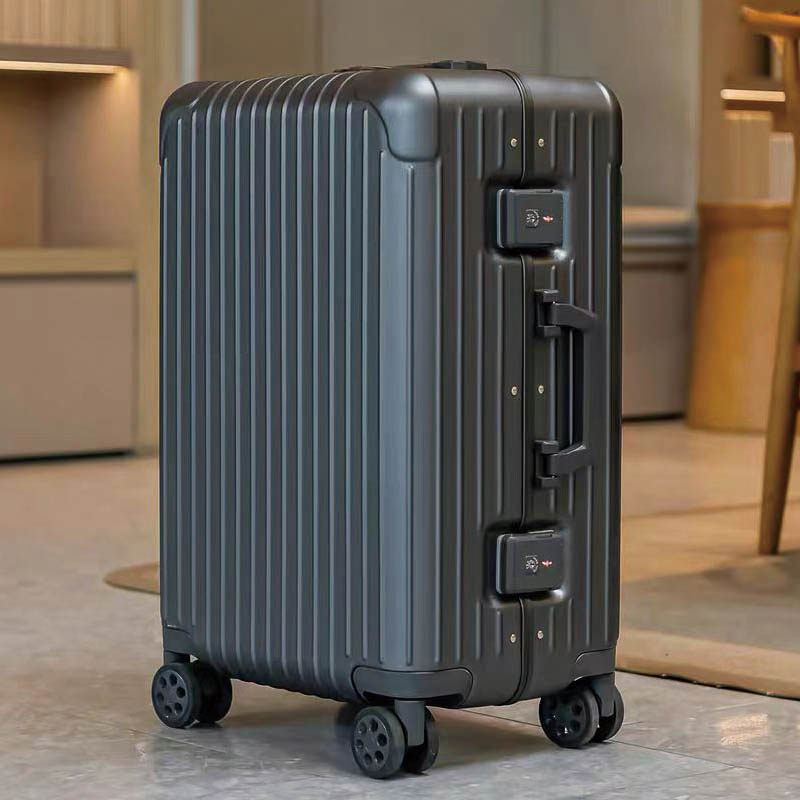 新款学生行李箱女24寸铝框拉杆箱男26寸出差密码箱登机箱20寸商务