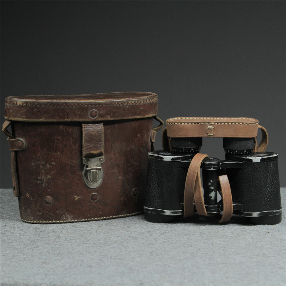 原品古董 一二战望远镜德国法国苏联英军装备蔡司zeiss代码镜62式