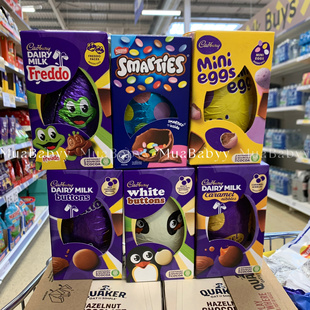 现货 英国Cadbury吉百利巧克力蛋复活节复活蛋中型空心蛋