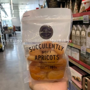 现货 英国玛莎M&S马莎Soft Apricots软杏子杏仁干果脯 200g