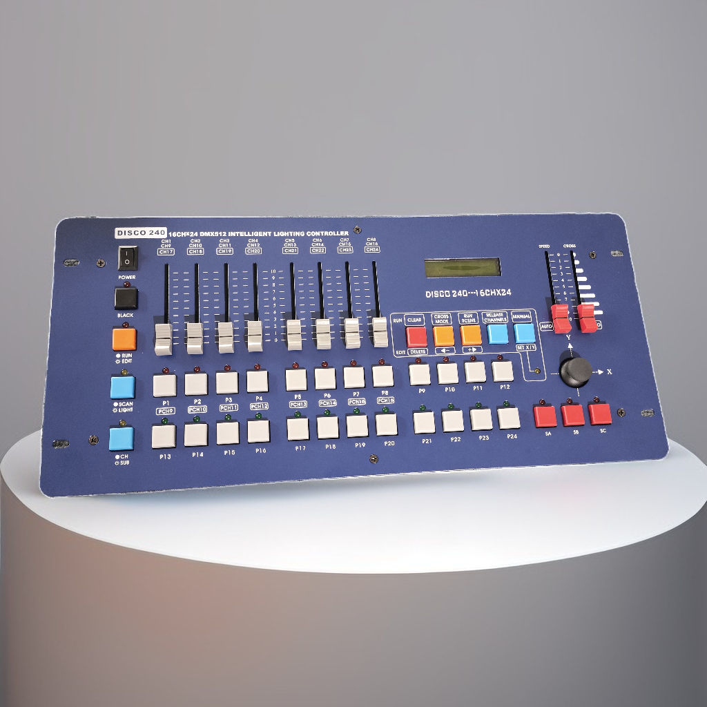 240控台演出灯光控制台 DMX512光束灯帕灯摇头灯酒吧婚庆婚礼调光