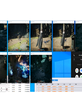 远程电脑服务器出租E3E5单双路游戏多开2696V4/1070  8G显卡高配