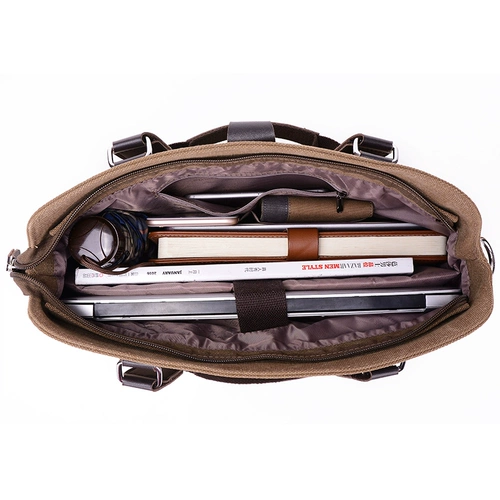 Ретро тканевый рюкзак, сумка на одно плечо, ноутбук, бизнес-версия