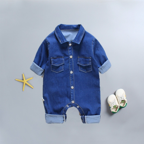 新生婴幼儿纯棉弹力哈衣外出服