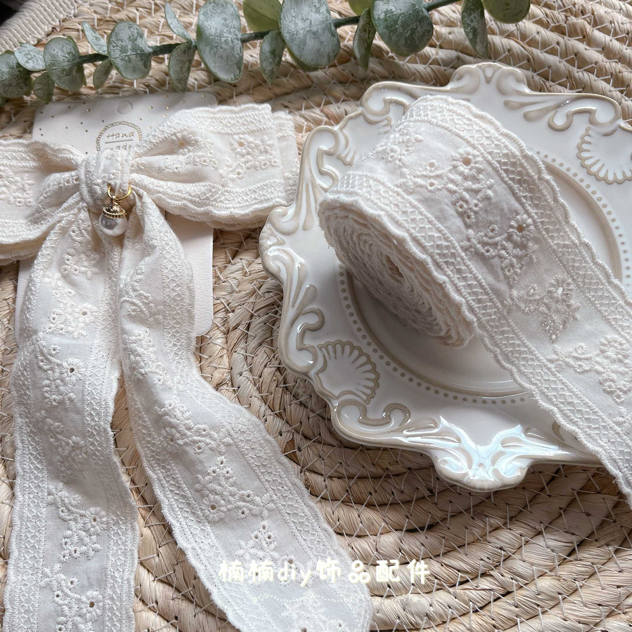 小清新杏色花朵手工DIY儿童发饰棉布刺绣花边头饰蝴蝶结蕾丝配件,饰品/流行首饰/时尚饰品新,其他DIY饰品配件,淘宝优惠券,粉丝福利购,淘宝优惠卷