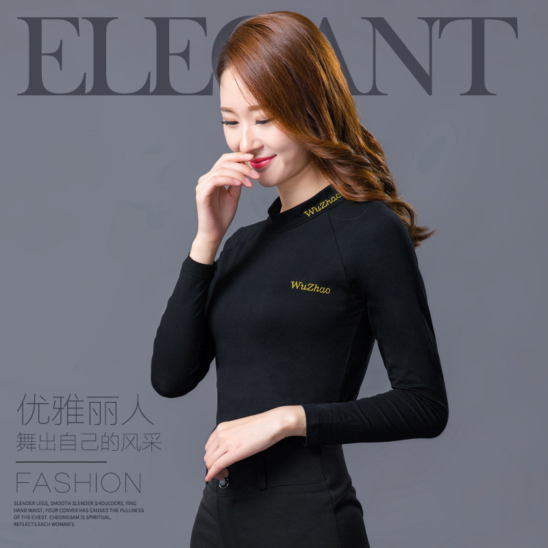 Best Sellers Autumn and winter new pattern Ladies Latin Dance costume High collar Long sleeve jacket Self cultivation Show thin Modern Ballroom dancingin the Sports/Yoga/Fitness/Fans supplies , Dance/Aerobics/Gymnastics , Latin , Latin Dance Tops  category - from Buy2taobao.com to provide professional Taobao agent buy service