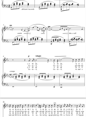 负心人正谱降E调D调 负心人那波利民歌正谱 负心人正谱