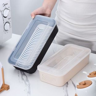 筷子笼带盖防尘家用筷子篓筷子筒厨房沥水放快勺子餐具收纳盒商用