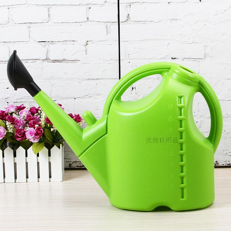 浇水带盖长嘴加厚塑料喷壶