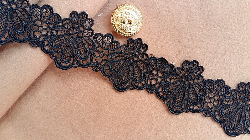 手工DIY花边辅料 蕾丝边刺绣蕾丝水溶花边