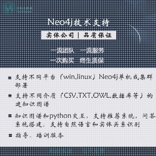 neo4j知识图谱代做数据库推荐系统问答系统python交互数据处理