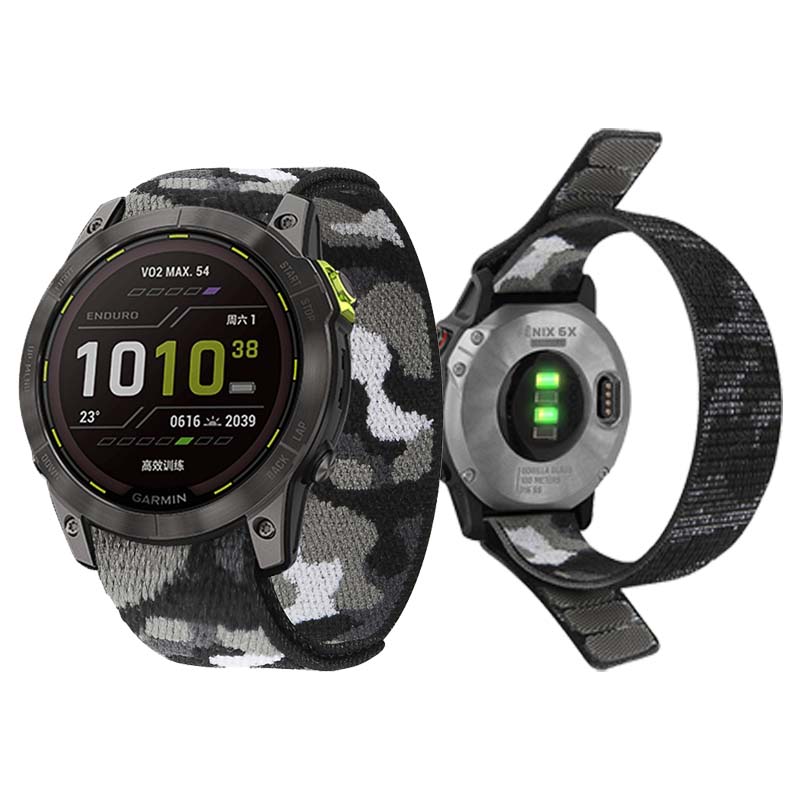 Garmin佳明epix/fenix3hr/7X泰铁时7pro针织end