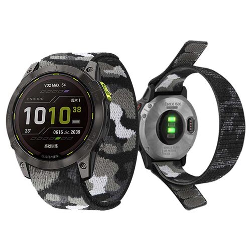 garmin佳明一体针织尼龙编织表带