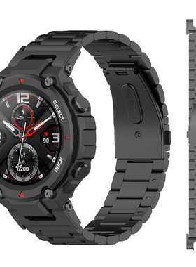 Amazfit T-Rex不锈钢磁吸米兰腕带华米霸王龙pro运动智能表带金属