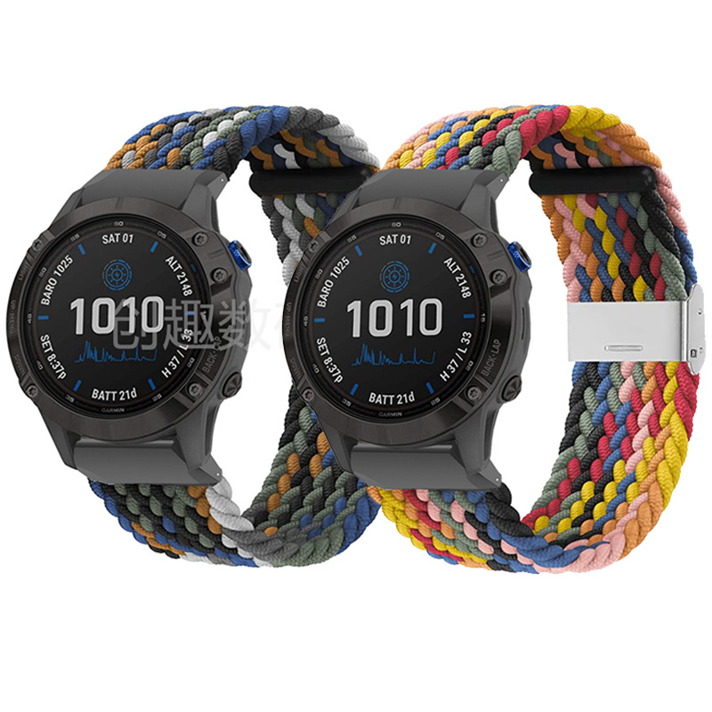 佳明fenix6xpro表带泰铁时尼龙