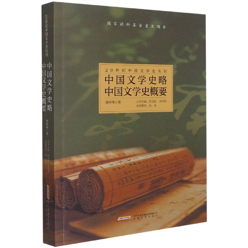 【现货】20世纪中国文学史丛刊：中国文学史概要陈文新著9787539668864安徽文艺出版社儿童读物/童书/儿童文学