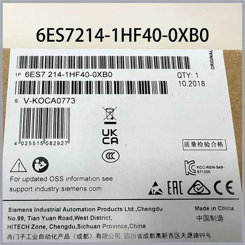 6ES7214-1HF40-0XB0 PLC模块 中央处理单元CPU 工控配件议价维修