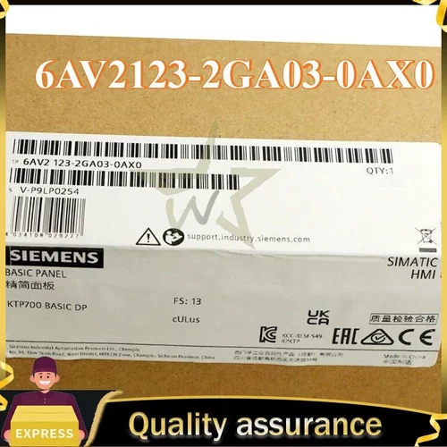 6AV2123-2GA03-0AX0 精简面板 KTP700 BASIC DP HMI 模块议价维修
