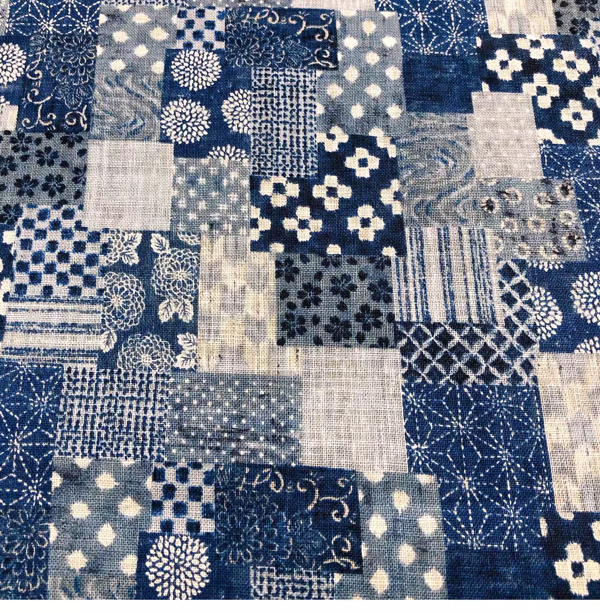 日本进口手作布艺拼布头面料印花布料棉麻复古拼接格子棉麻复古布,居家布艺,海绵垫/布料/面料/手工diy,淘宝优惠券,粉丝福利购,淘宝优惠卷